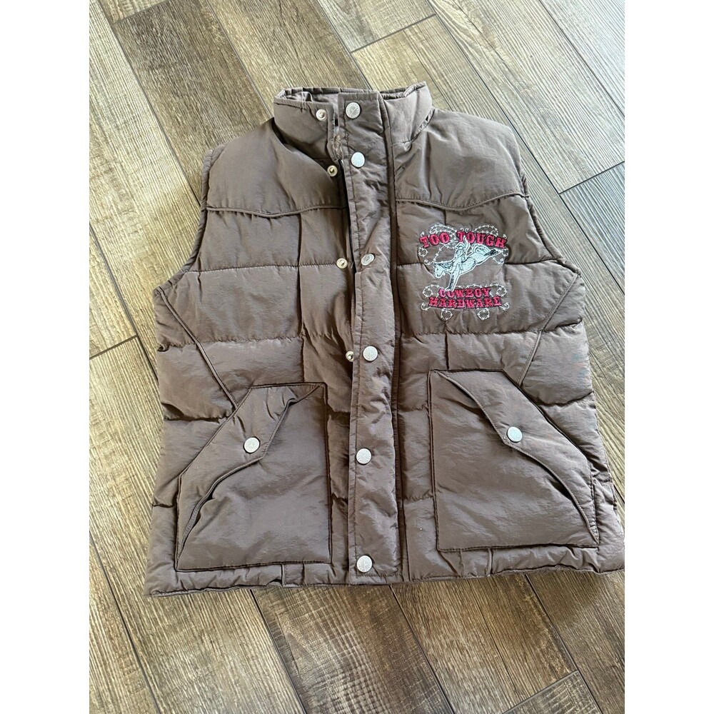 Cowboy Hardware Puffer Vest Sz. Large